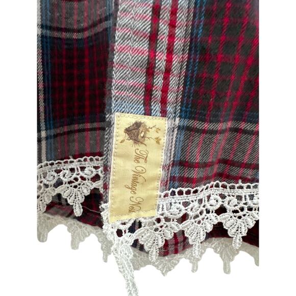 Upcycled Womens Flannel Shirt - Picture 3 of 8